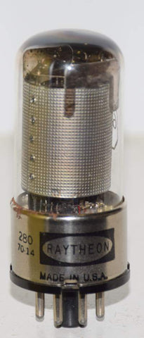 6SH7GT Tungsol 1940's NOS rebranded Raytheon 1970 (13.2ma)