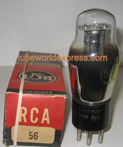 56 Sylvania branded RCA NOS 1946 (6.0ma)