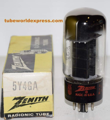 5Y4GA Sylvania branded Zenith NOS 1960's (54/40 and 57/40)