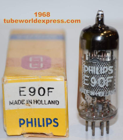 (!!!) (Best Overall Single) E90F=6BH6 Philips SQ Holland NOS 1968 (8.4ma)