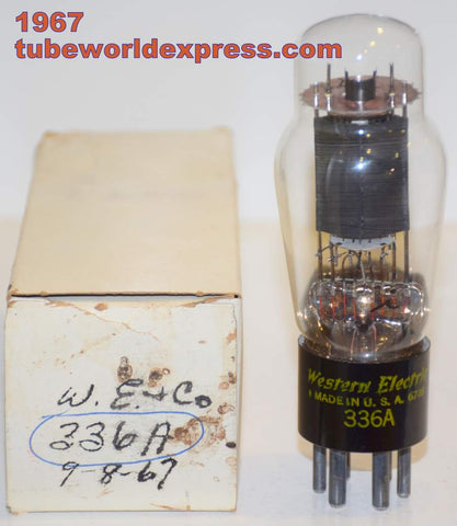 (!!!!) (Recomended Single) 336A Western Electric NOS 1967 (34ma)