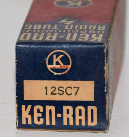 12SC7 Ken Rad NOS 1940's (3 in stock)