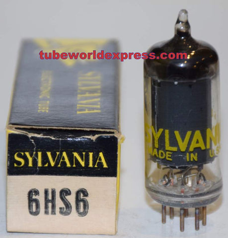6HS6 RCA branded Sylvania NOS 1960's (7.2ma)