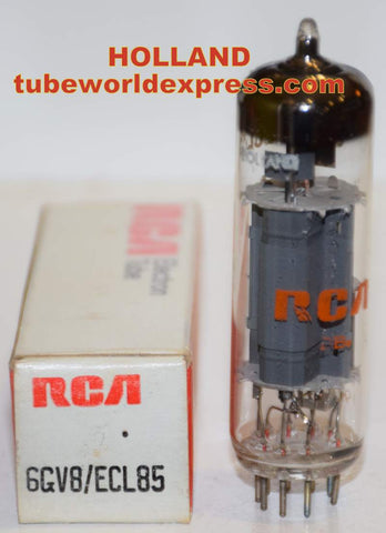 (!!) (Best 6GV8) 6GV8=ECL85 RCA Holland NOS (1 in stock)