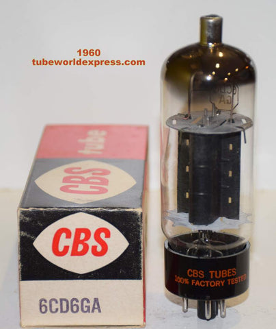6CD6GA CBS NOS 1960 (2 in stock: 88ma and 77ma)