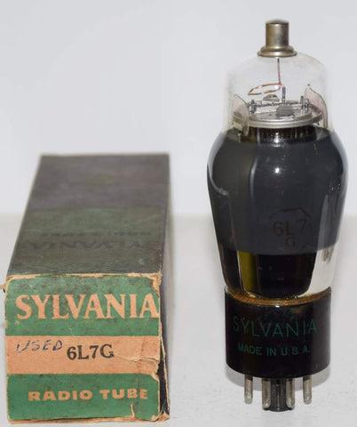 6L7G Sylvania used/tests like new 1940's (38/16)