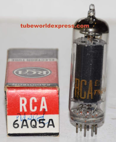 (!!) 6AQ5A RCA used/good 1960's (37.2ma)