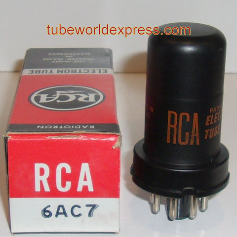 6AC7 RCA NOS 1960's (15ma) (high Ma and Gm)