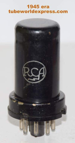 6SK7 RCA used/very good 1945 era (9.2ma) (Gm like new)