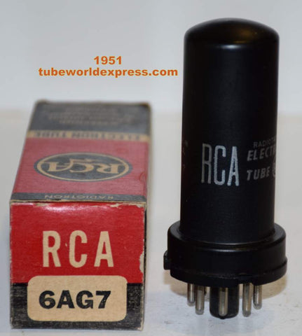 6AG7 RCA NOS 1951 (38.5ma)