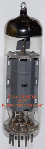EL84 Siemens Halske Germany used/tests like new 1971 no printing (48.2ma)