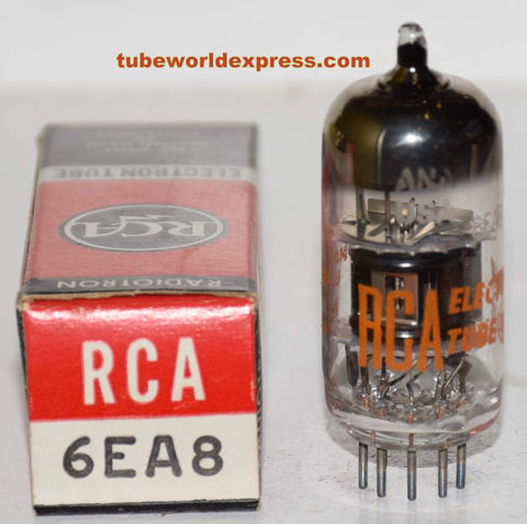 6EA8 RCA NOS 1960's (22ma and 13ma)