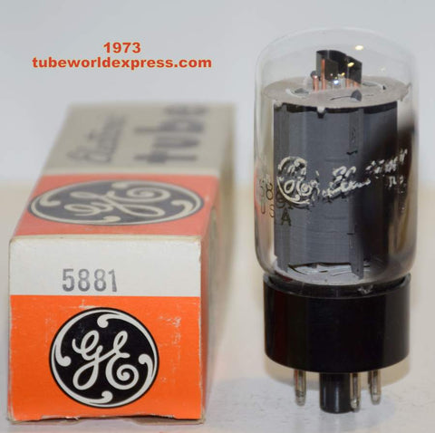 (!!) (Recommended Single) 6L6WGB=5881 Sylvania branded GE NOS (65ma)