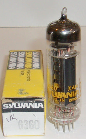 6360 Sylvania UK NOS 1970's (1 in stock)