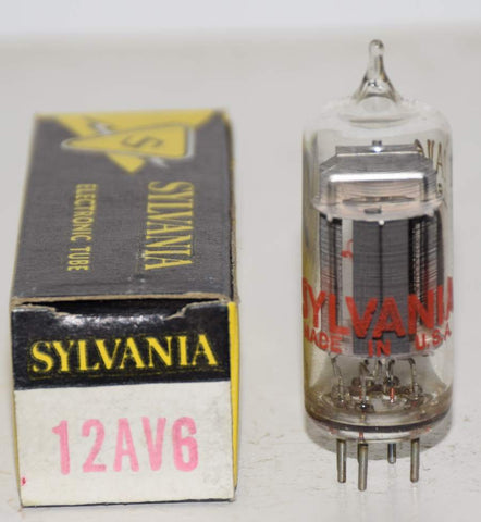 12AV6 Sylvania NOS (1.1ma Gm=1500)