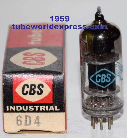 6D4 CBS NOS 1959 (6 in stock)