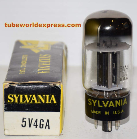 (!) 5V4GA Sylvania NOS 1960's (55/40 and 56/40)