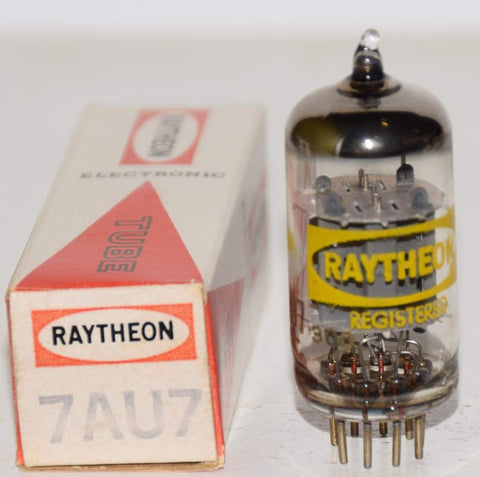 7AU7 Raytheon by Hitachi Japan NOS (5 in stock)