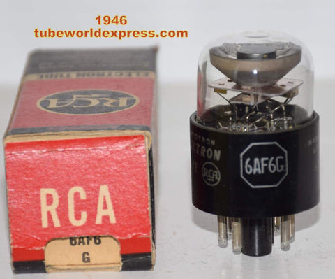 6AF6G RCA tuning eye NOS 1946