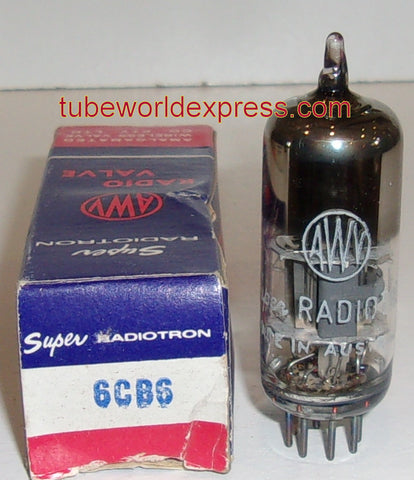 6CB6 Super Radiotron Australia NOS 1960's (7.0ma)