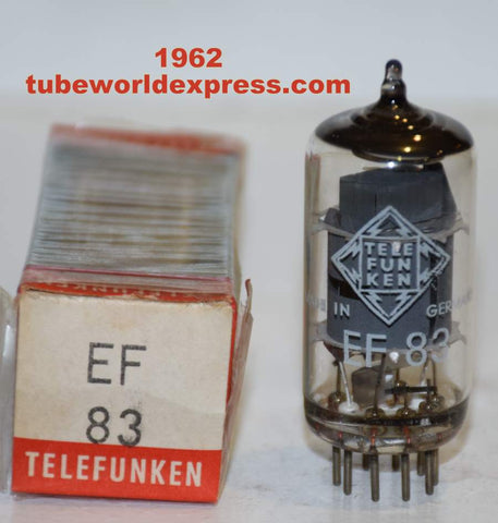 EF83 Telefunken <> bottom Germany NOS (1 in stock)