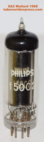 150C2=0A2 Mullard branded Philips NOS 1968 (argon)