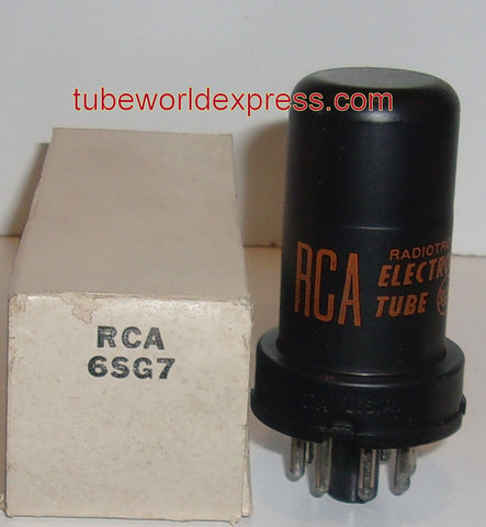 6SG7 RCA metal can NOS 1960-1961 (4 in stock)