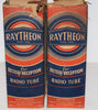 (!!!!) (Best Raytheon Pair) 6B4G Raytheon NOS 1940's separate plates (92ma and 93ma)