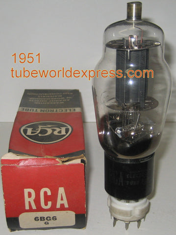 6BG6G RCA NOS 1951 (75ma)
