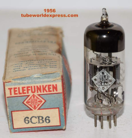 6CB6 Telefunken Diamond <> NOS 1956 (6ma)