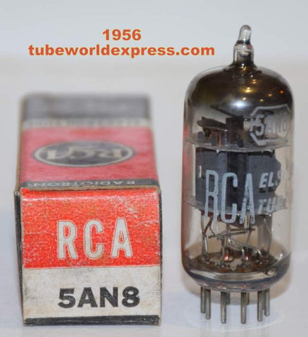 5AN8 RCA NOS 1950's (88/60 and 87/60)