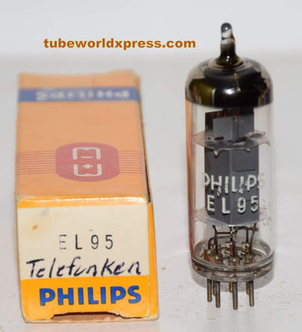 (!) 6DL5=EL95 Telefunken Germany <> bottom branded Philips NOS 1970 era (25.5ma)