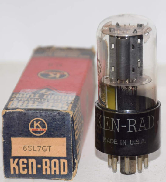 6SL7GT Ken Rad NOS 1945 era