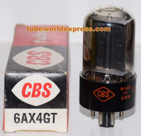 6AX4GT CBS short bottle NOS 1950's (54/40)