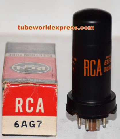 6AG7 RCA NOS brown bottom 1960's (37.4ma)