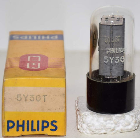 (!!!!!) (Single) 5Y3GT Philips Holland NOS 1960's (58/40 and 63/40)