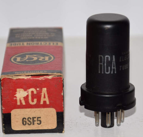 6SF5 RCA NOS 1952 (1.3ma) (strong single)