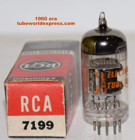 (!!) 7199 RCA Black Plates NOS around 1960 era (9/7.8ma)