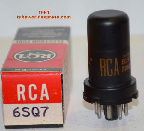 6SQ7 RCA NOS 1961 (0.9ma Gm=1100)