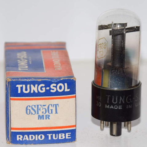 (BEST SINGLE) 6SF5GT Tungsol NOS 1940's (1.1ma Gm=1500)