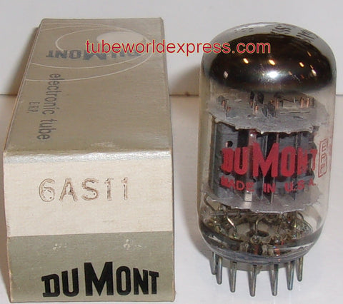 6AS11 GE branded Dumont NOS (8 in stock)