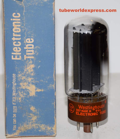 (!!) 5R4GYB RCA branded Westinghouse NOS 1970 large getter (50/40 and 52/40)