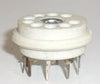 ** 9 pin ceramic pc mount socket with standard pins (0 in stock)