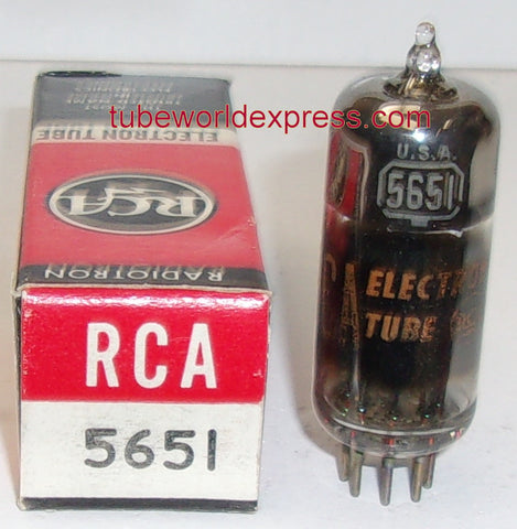 5651 RCA NOS 1960's (0 in stock)