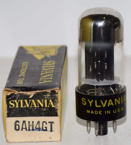 6AH4GT Sylvania chrome top NOS 1950's (22ma)