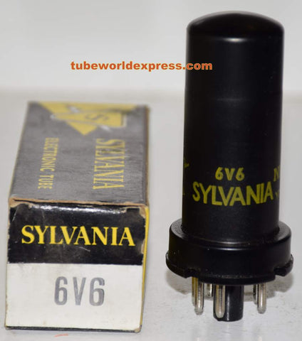 6V6 Sylvania metal can NOS 1960's (35ma)