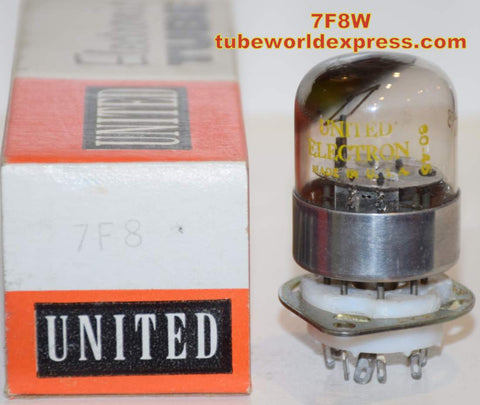 7F8W Sylvania branded United NOS 1950 (36/25 and 42/25)