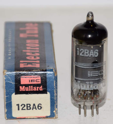 12BA6 IEC Mullard UK NOS 1968 (9.2ma)