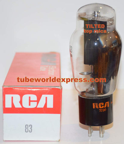 (!!!) 83 SYLVANIA branded RCA NOS 1977 tilted top mica (53/40 and 54/40)