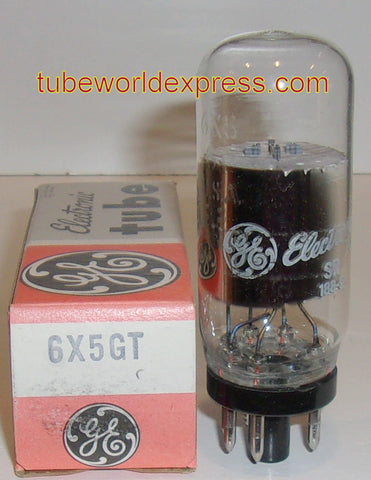 (!!!) (BEST VALUE SINGLE) 6X5GT GE coin-base NOS 1970's (1 in stock)